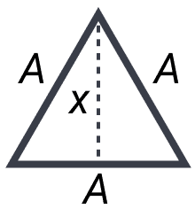 30-60-90 equilateral triangle